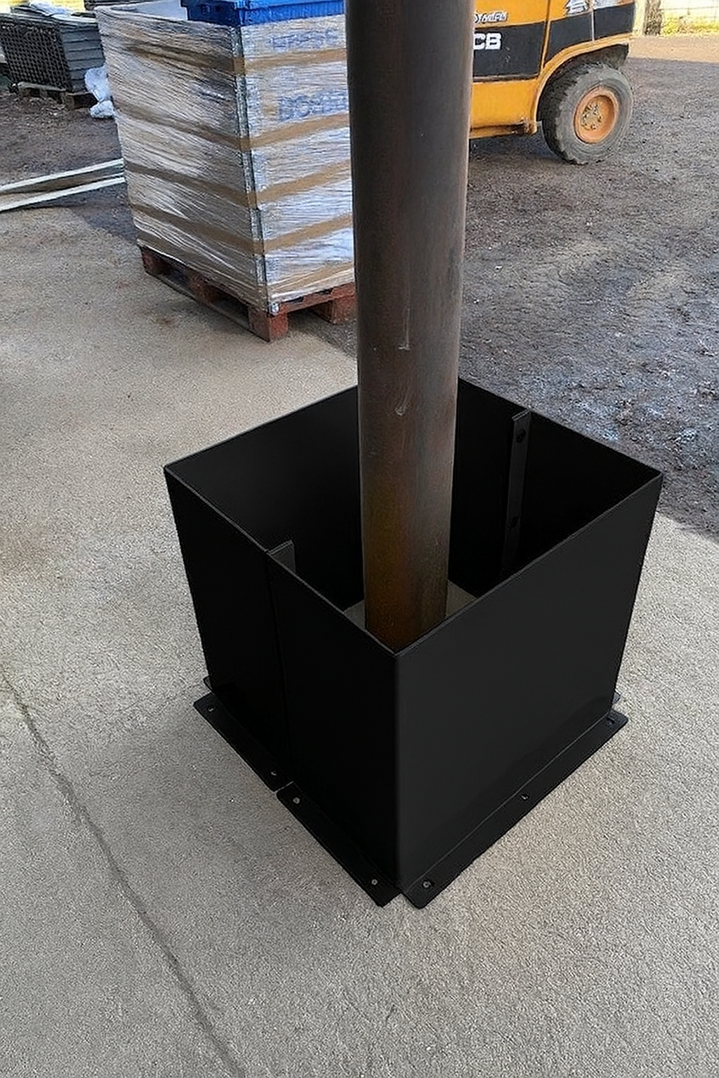 Armco Column Protection Unit Economy Black
