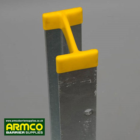 Armco RSJ Section Post Cap High Visibility 127 x 76