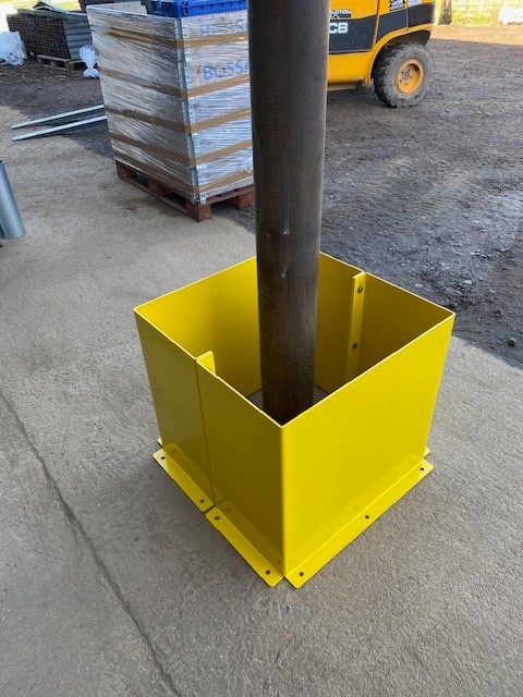 Armco Column Protection Unit Economy Yellow