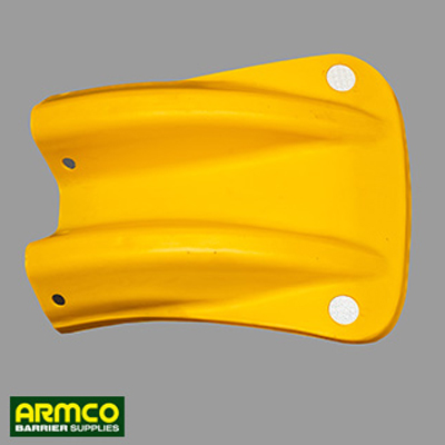 Armco Fishtail End Galvanised or Powder Coated