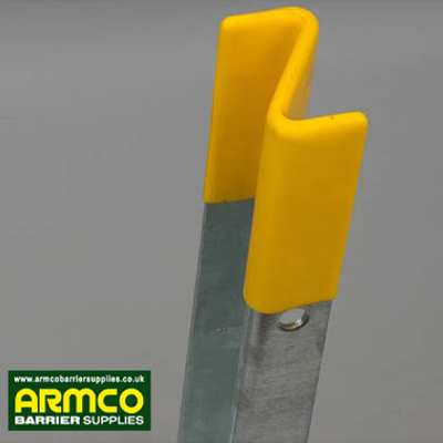 Armco Z Section Post Cap High Visibility