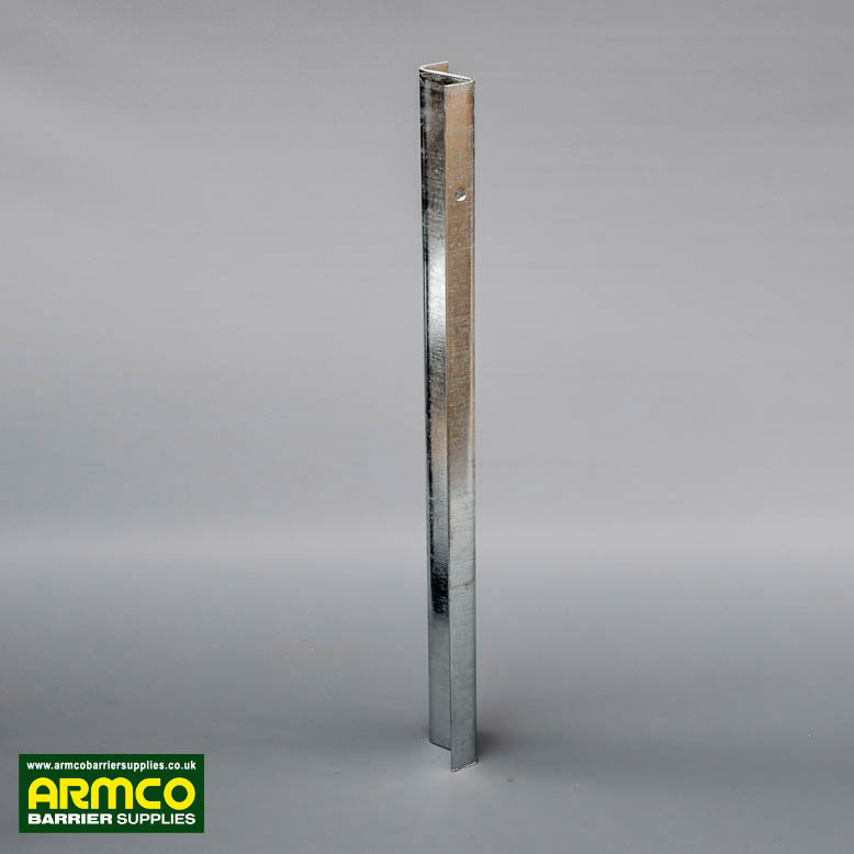 Armco Barrier Z Posts Dig In