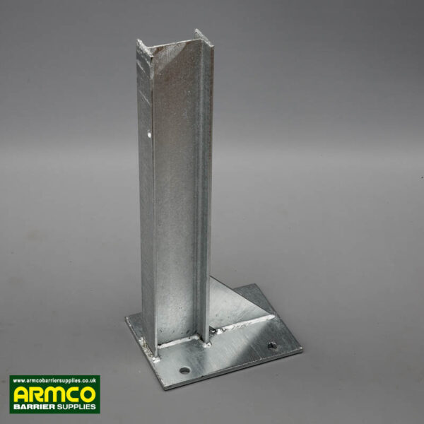 RSJ Bolt Down post galvanised Armco barrier supplies